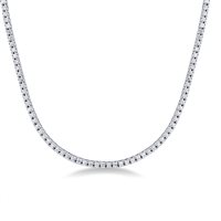 Necklace Idee Preziose dal 1987 Woman in White Gold Zircone IP.CK18B/35